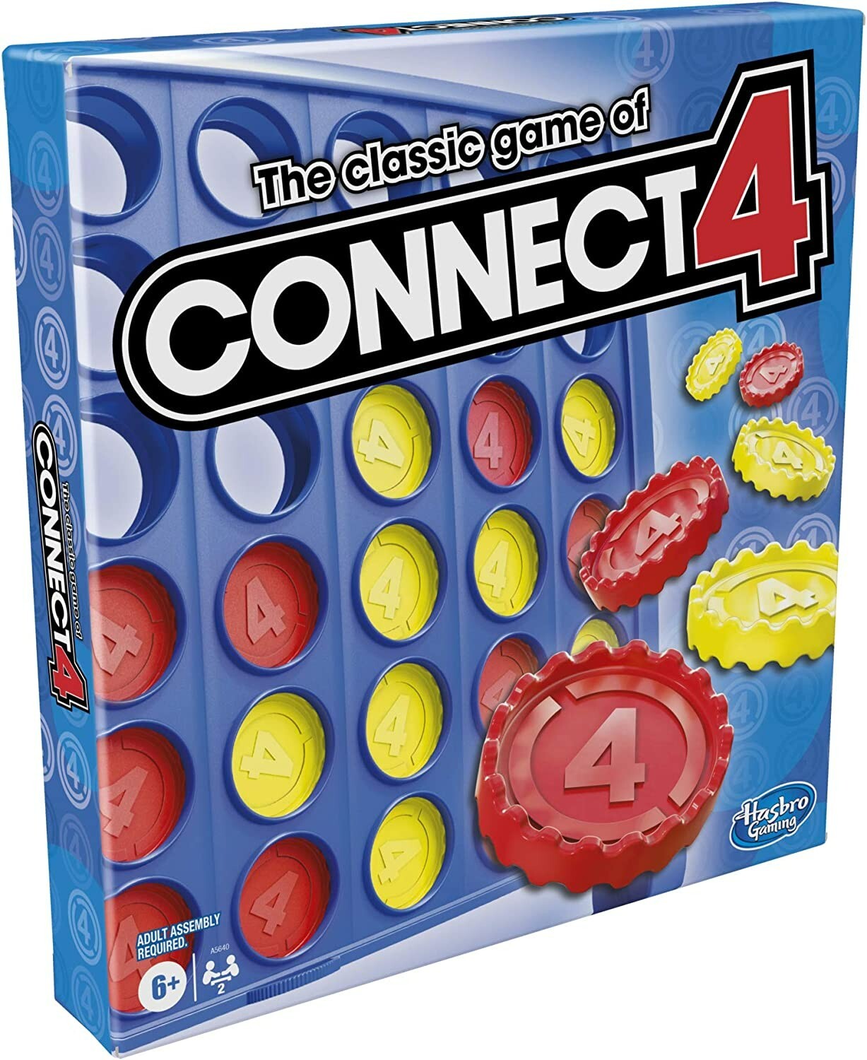 The Classic Game of Connect 4, Game for 2 Players, for Kids Ages 6+ Board Game