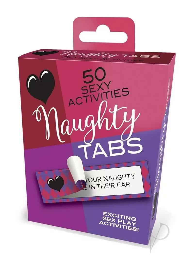 Naughty Tabs Sex Couples Board Game Kinky Fantasy Romance Adult Gift NEW
