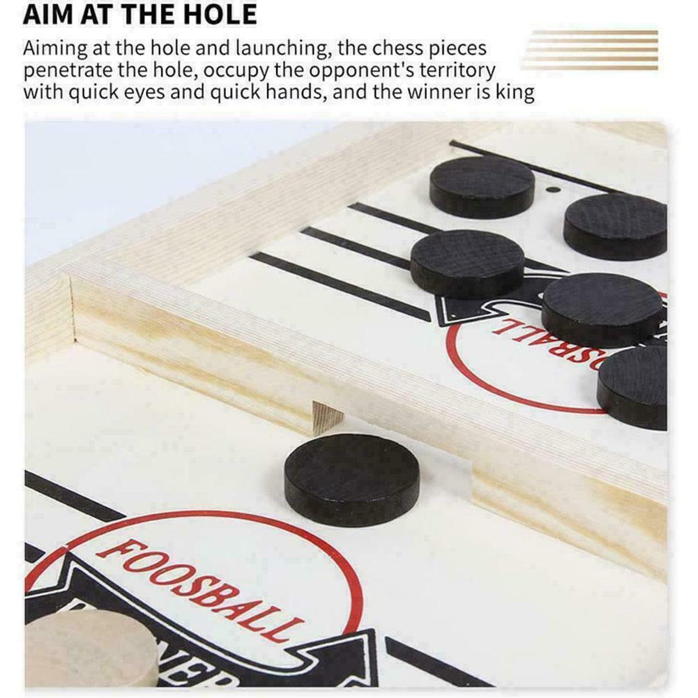 Fast Hockey Sling Puck Game Winner Fun Paced Sling Puck Party Board-Game Gifts