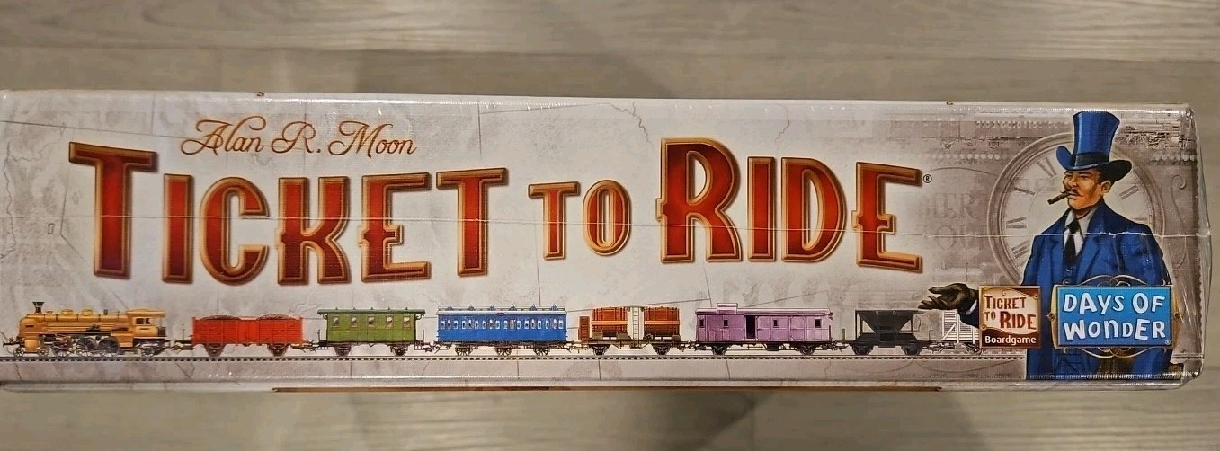 Ticket To Ride 15th Anniversary Edition Special Edition Days Of Wonder (Sealed)