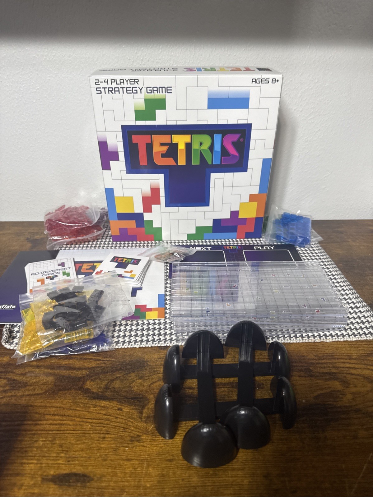 Tetris Head-To-Head Multiplayer Strategy Game 2-4 Players-Classic Game COMPLETE!
