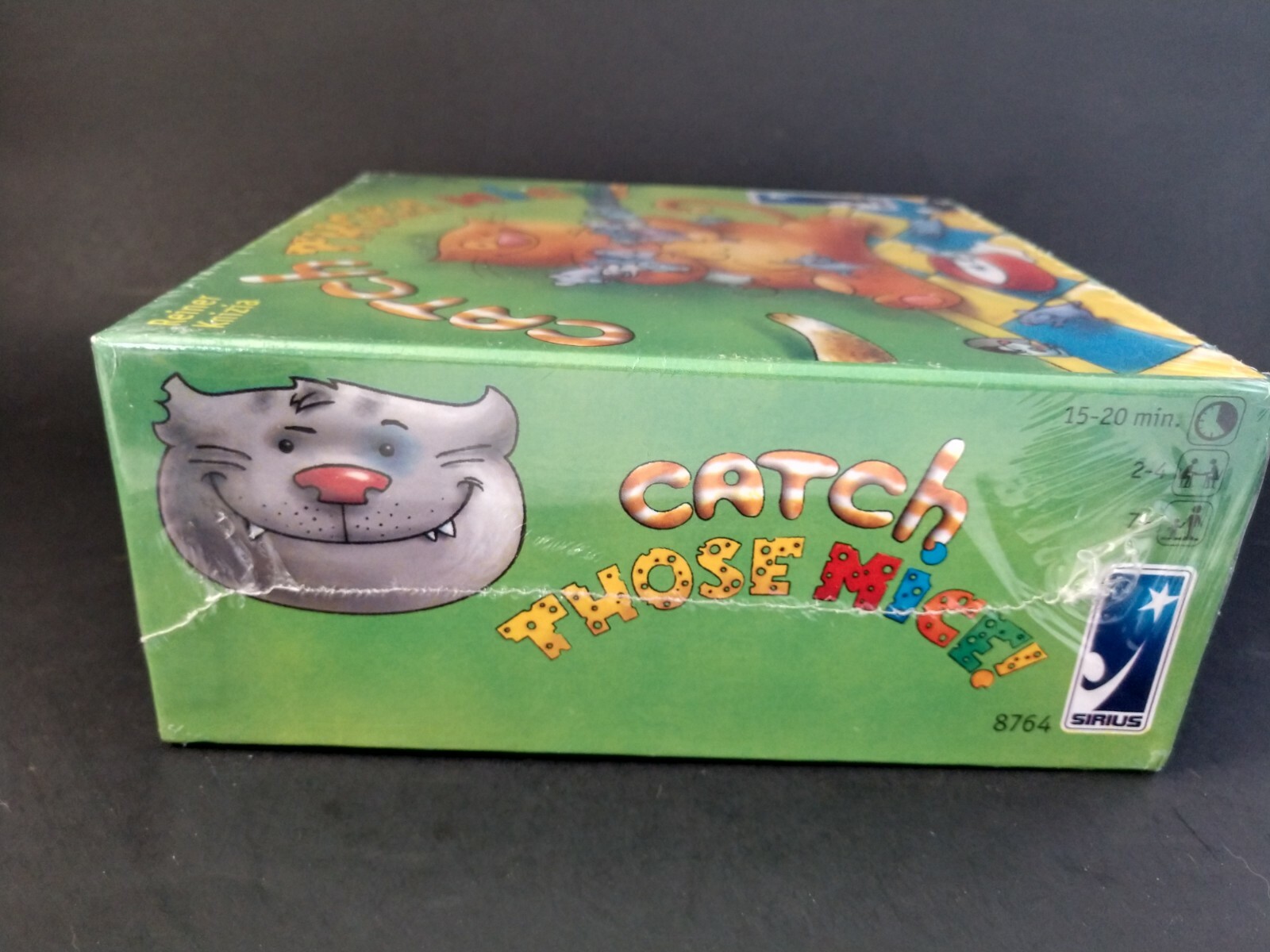 CATCH THOSE MICE Childrens Game Sirius 1st Ed. Knizia Cat Mouse 2010 7+ Zvezda