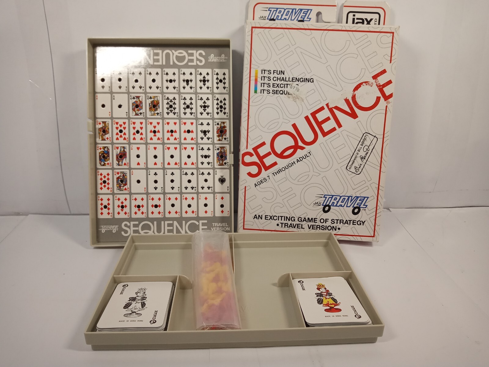 Vintage Sequence Travel Version (1994, Jax) No Instructions