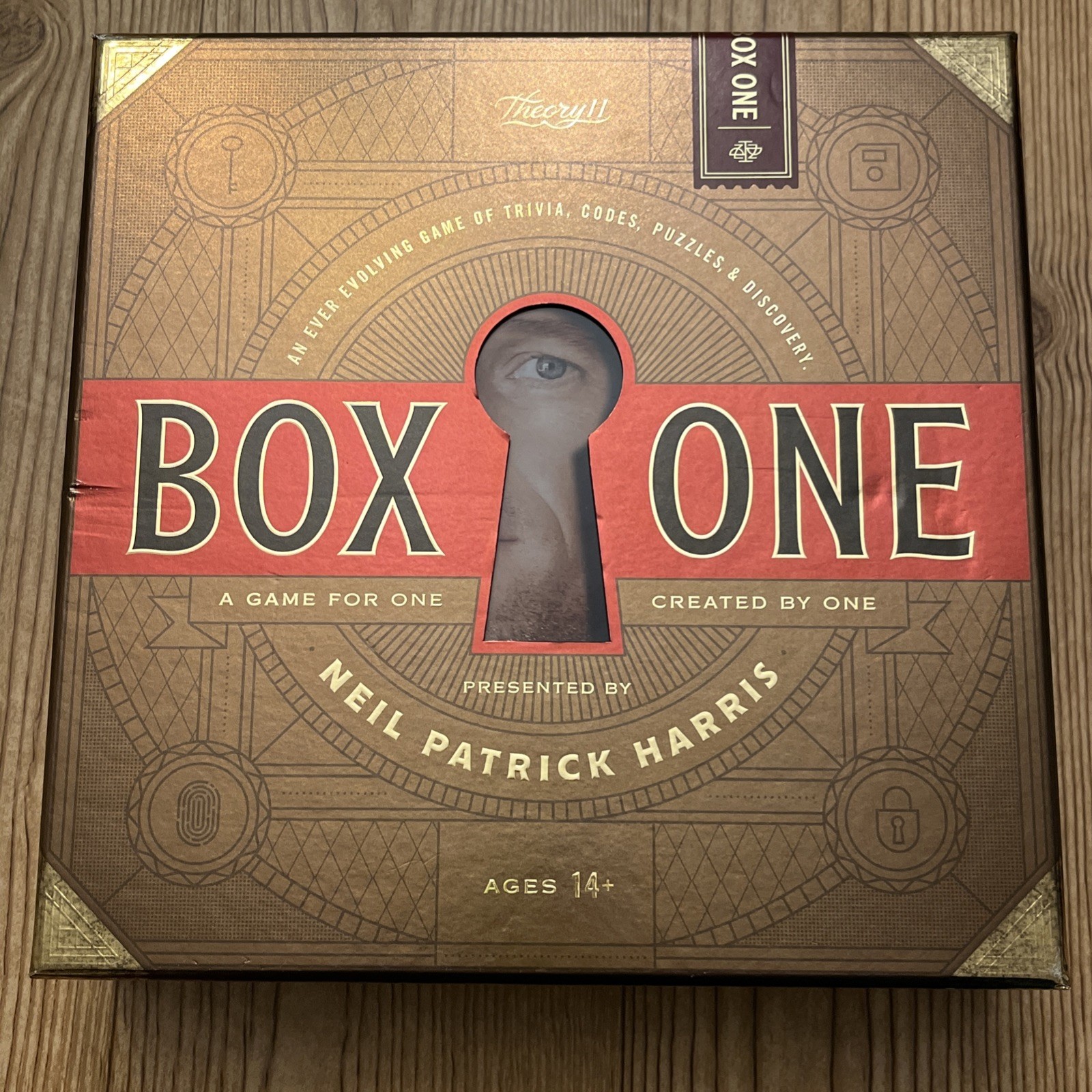 Box One Game By Neil Patrick Harris. Used & Reset. Good Condition