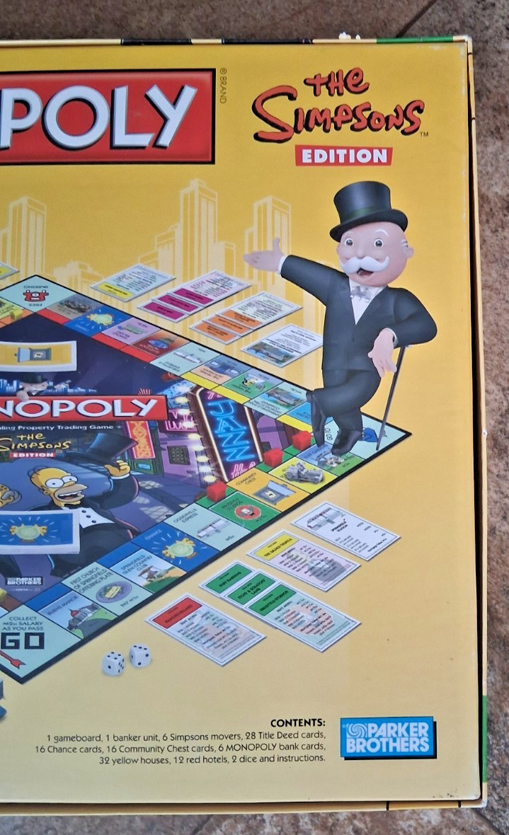 Monopoly: The Simpsons Electronic Edition Board Game