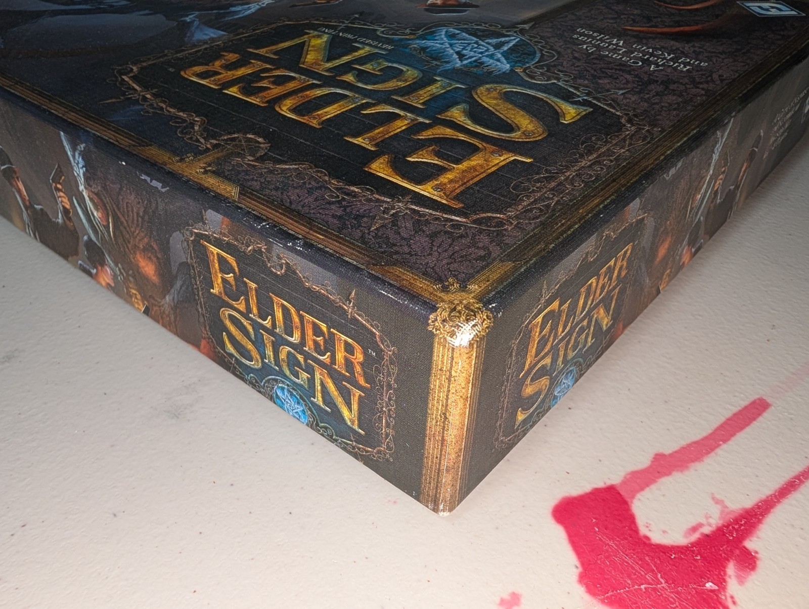 Elder Sign Revised Edition Arkham Horror Files Board Game Used