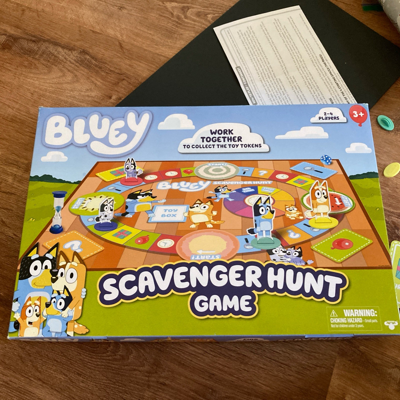 Bluey Exciting Scavenger Hunt Game for Kids Ages 3 and Up – 98% Complete