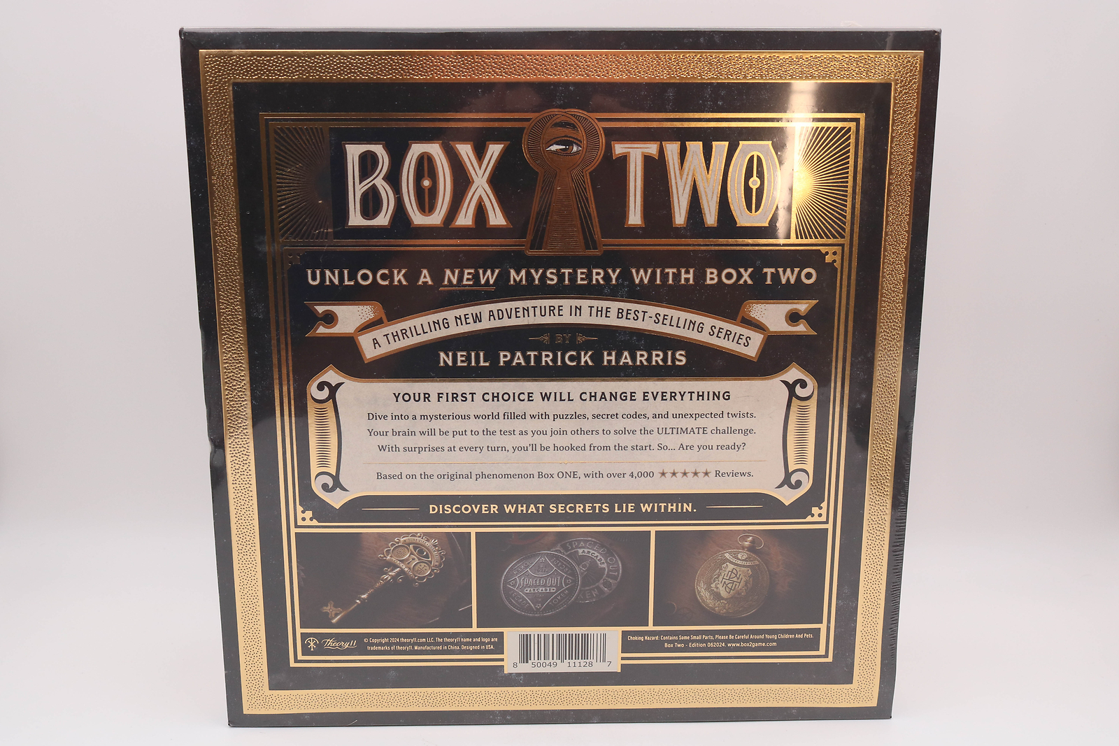 Theory11 Box Two By Neil Patrick Harris Puzzles Codes And Challenges