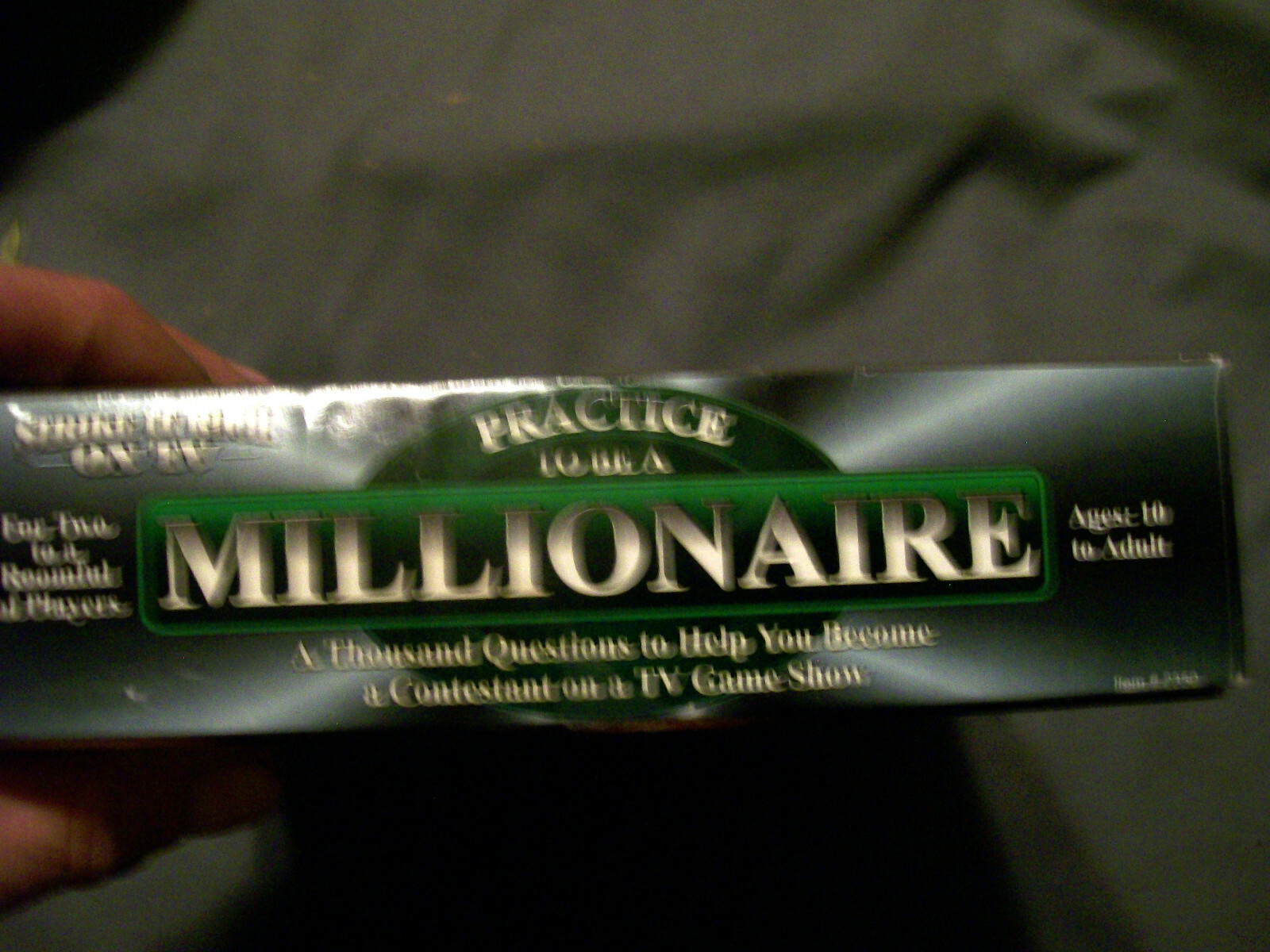 STRIKE IT RICH ON TV PRACTICE TO BE A MILLIONAIRE AGES 10 TO ADULT (COMPLETE)
