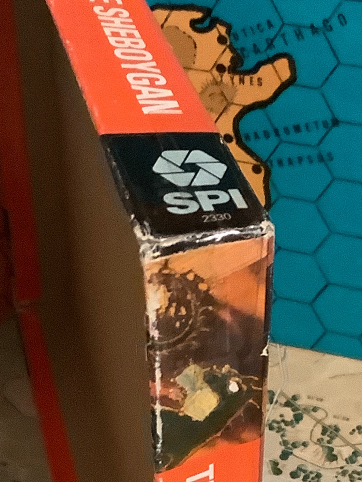 The CREATURE that ate SHEBOYGAN unpunched 1979 SPI BOX Kaiju Monster Sci-Fi