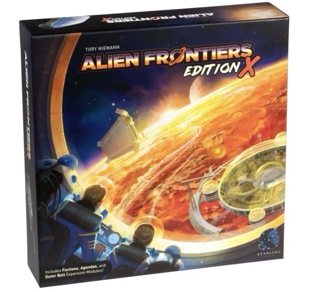 Alien Frontiers Edition X Sci-Fi Expansion Content Incl Strategic Resource Mngt