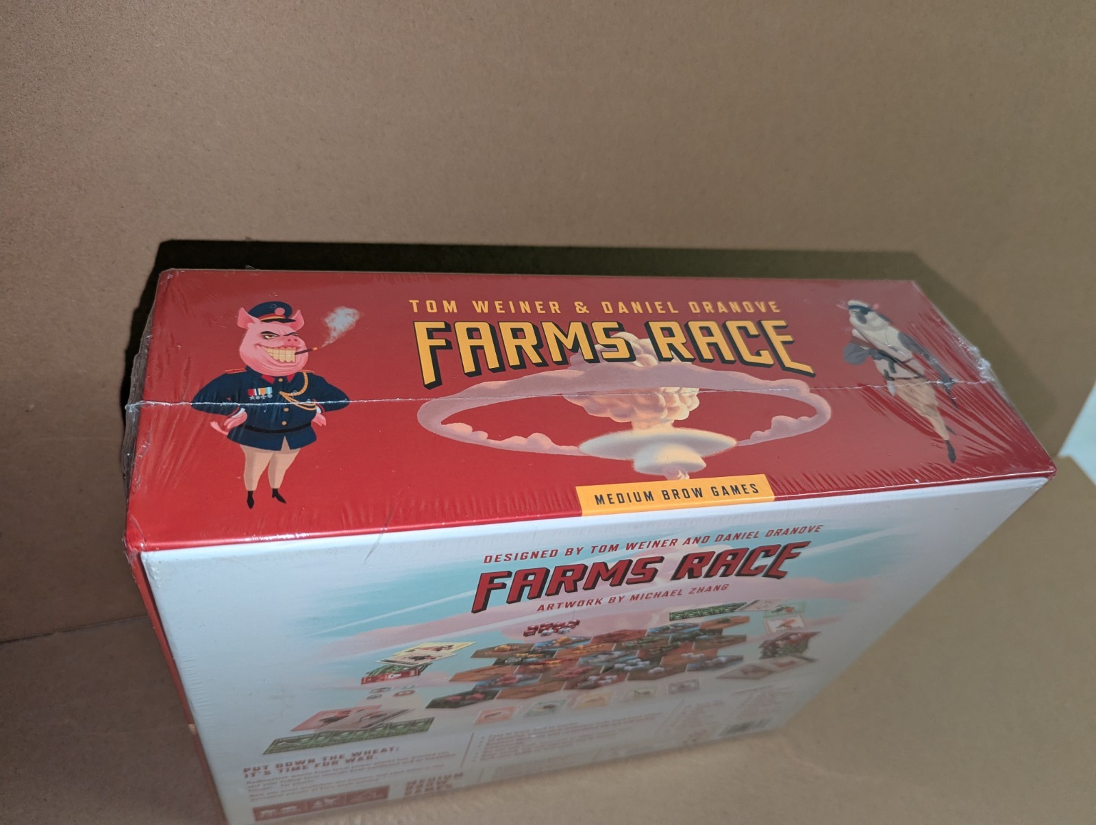 Farms Race First Edition Board Game for Adults and Family Medium Brow Games