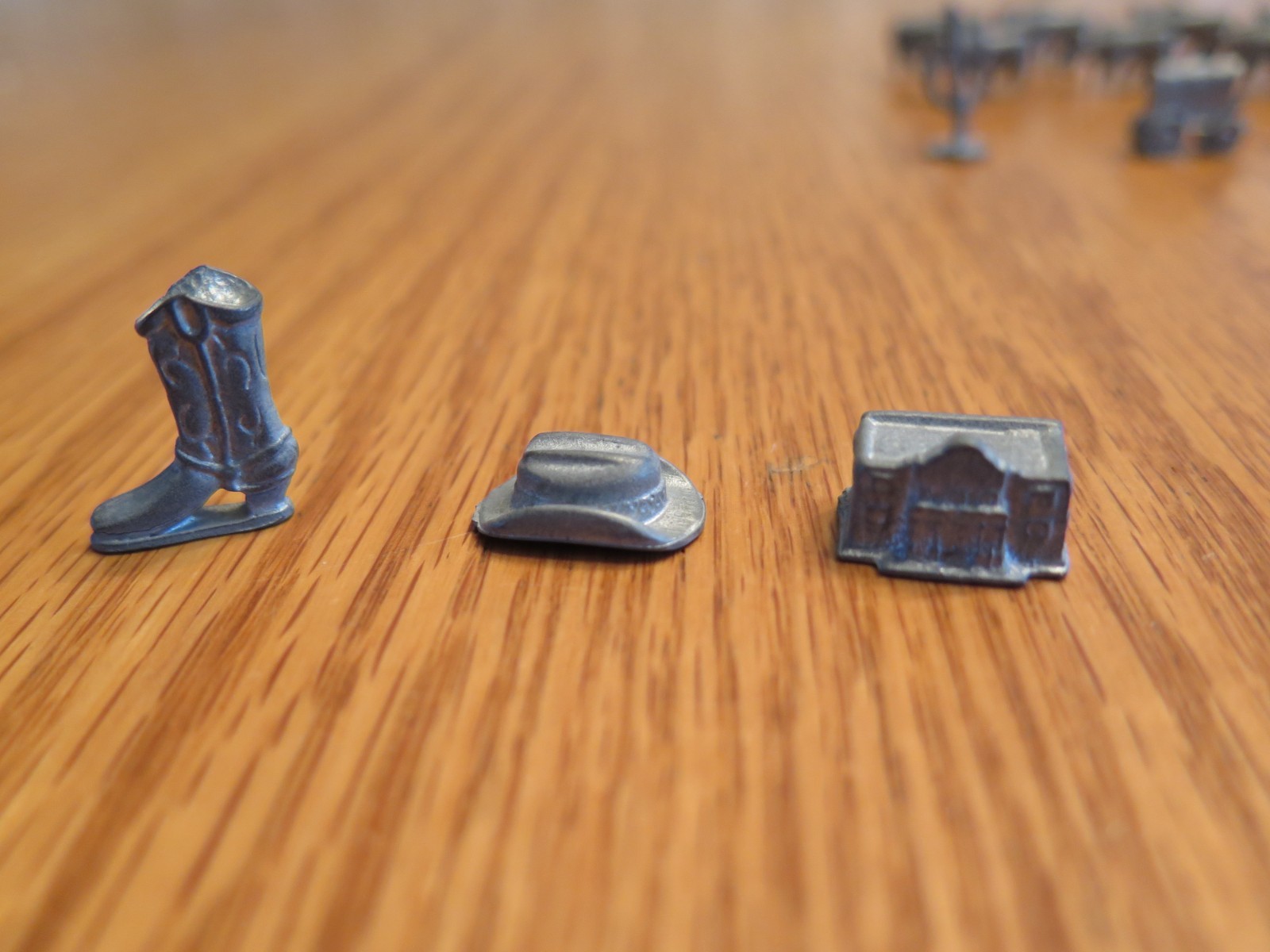 Vintage Board Game Tokens Game Pieces? Miniature Pewter Figurines? Lot of 24 Pcs