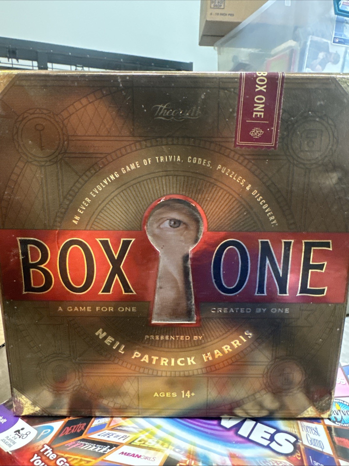 Box One Game by Neil Patrick Harris – Trivia & Puzzle Discovery Game