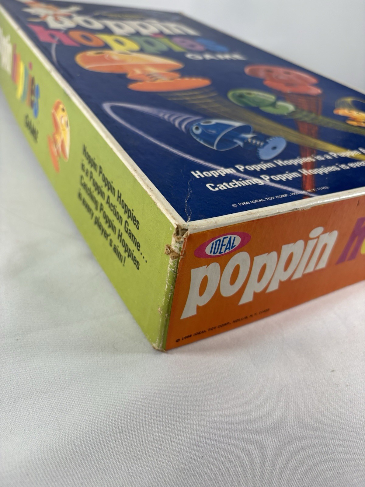 Vintage Poppin Hoppies Game By Ideal 1968 100% Complete