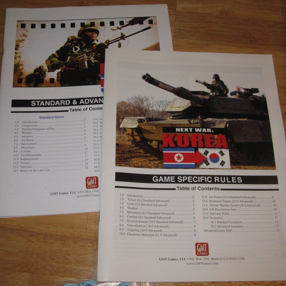 Excellent 2012 GMT ***NEXT WAR: KOREA*** Alternate History Strategy Board Game