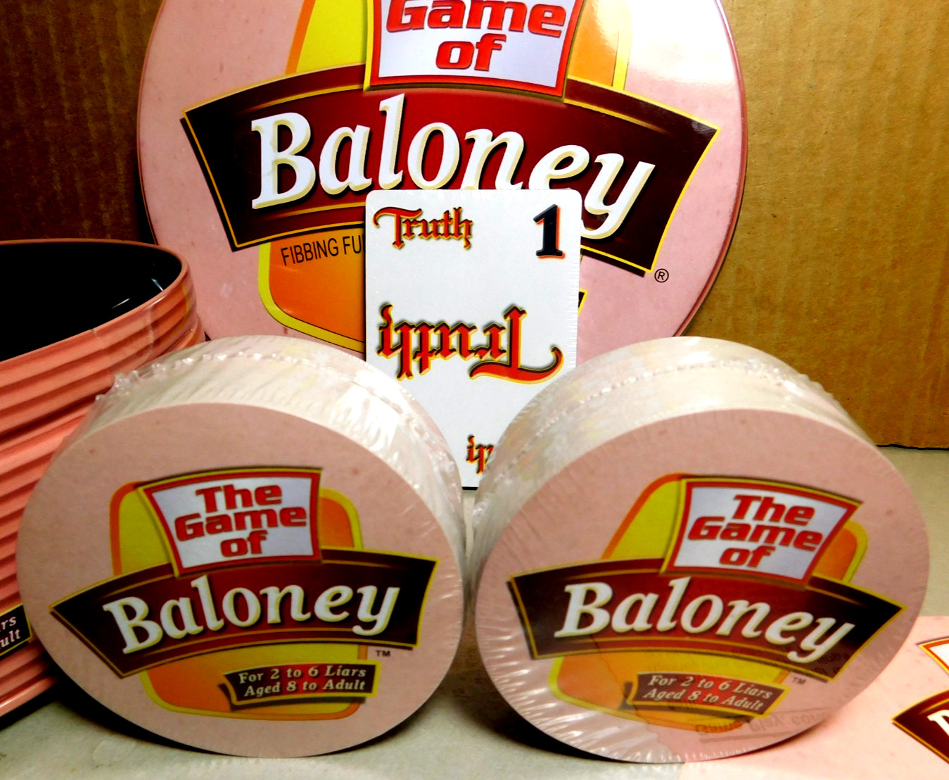 Wood Expressions, Inc.~The Game of Baloney Fibbing Fun For The Whole Family NEW!