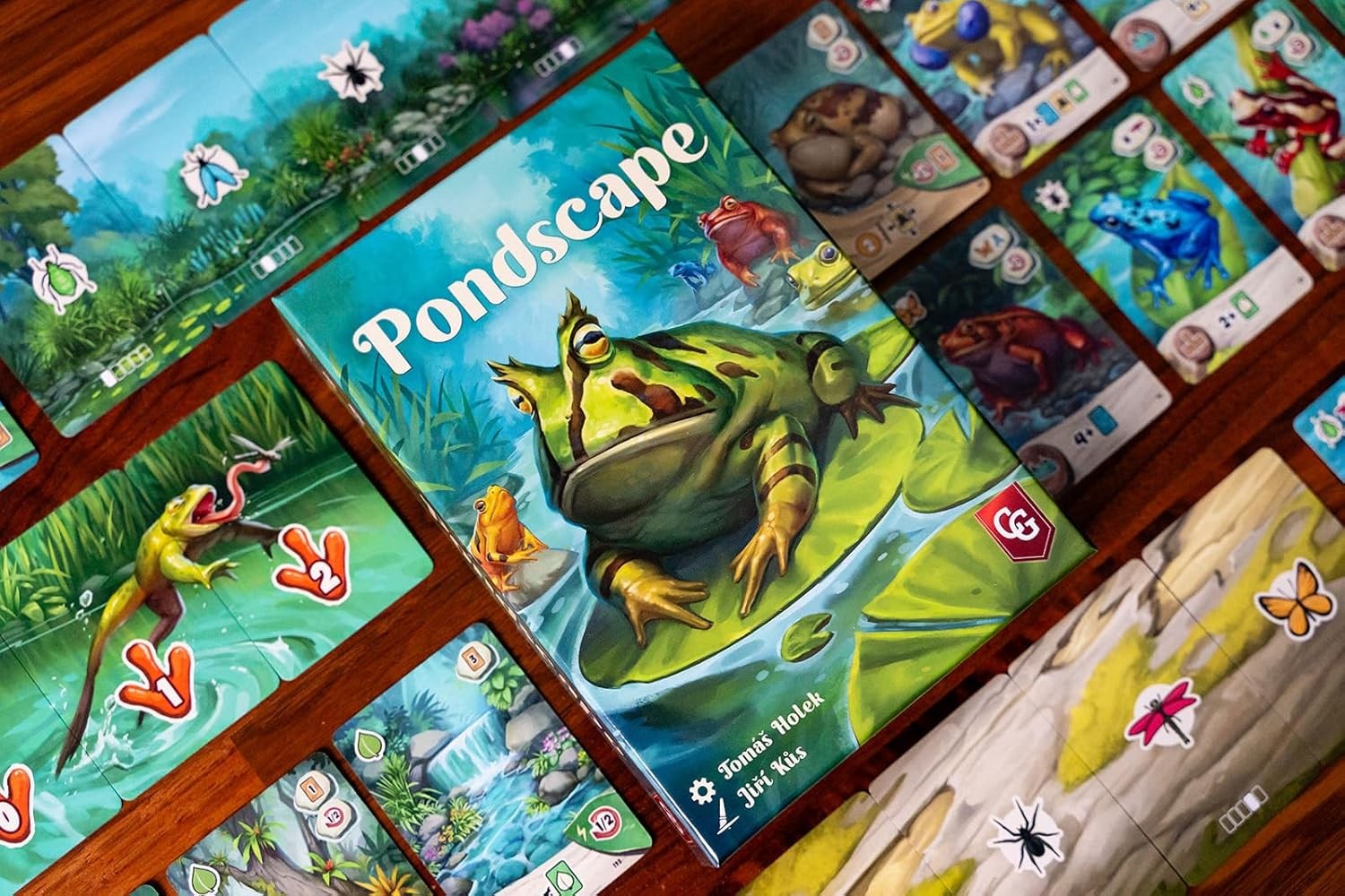 Pondscape + Wooden Frog Promo by Capstone Games – SEALED