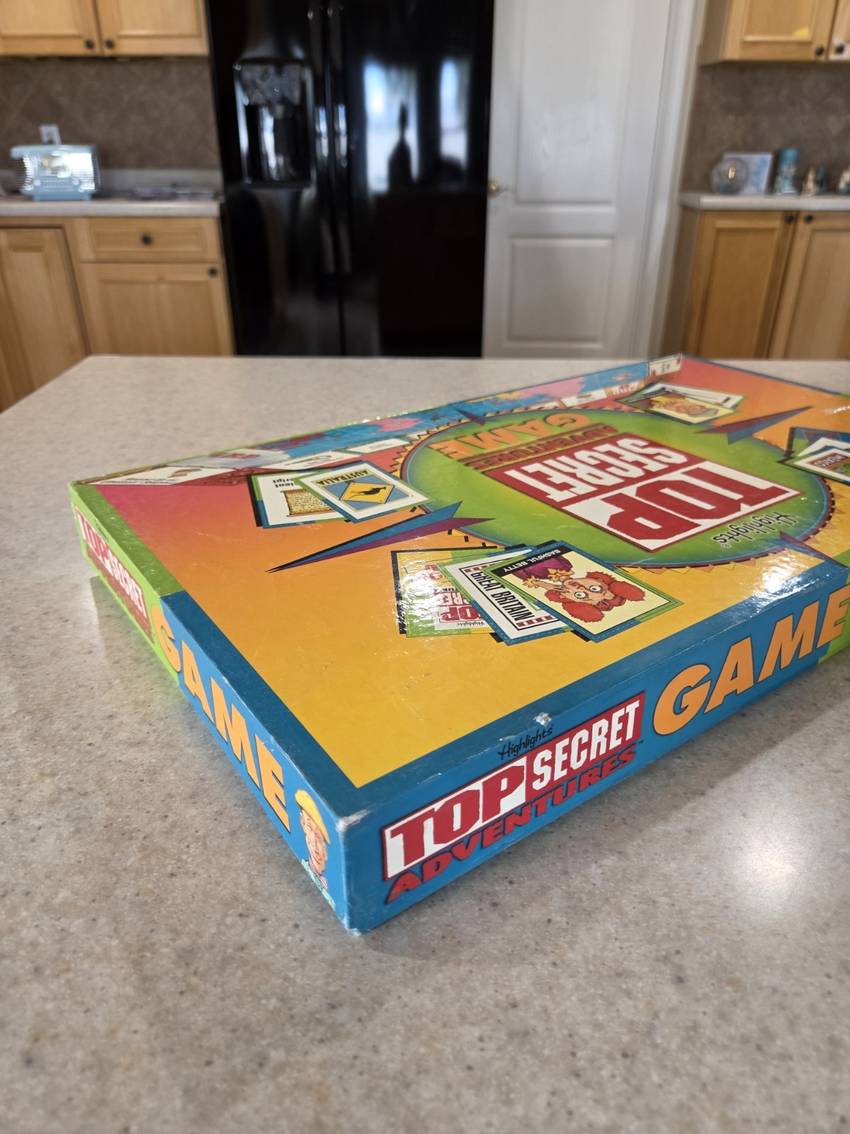 Top Secret Adventures Board Game Highlights 2005 Complete