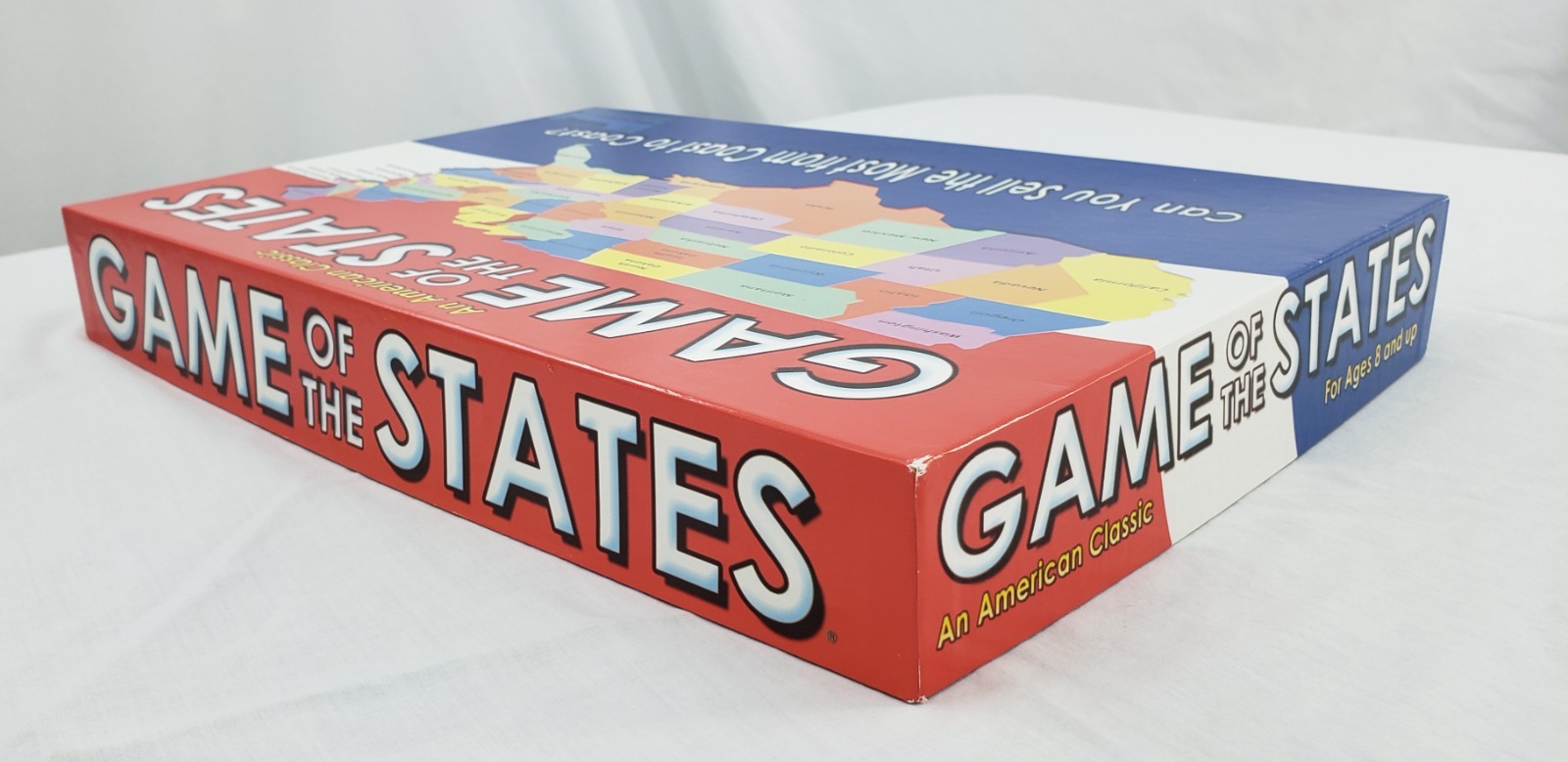 Game Of The States Board Game An American Classic 8 & Up Pre-Owned