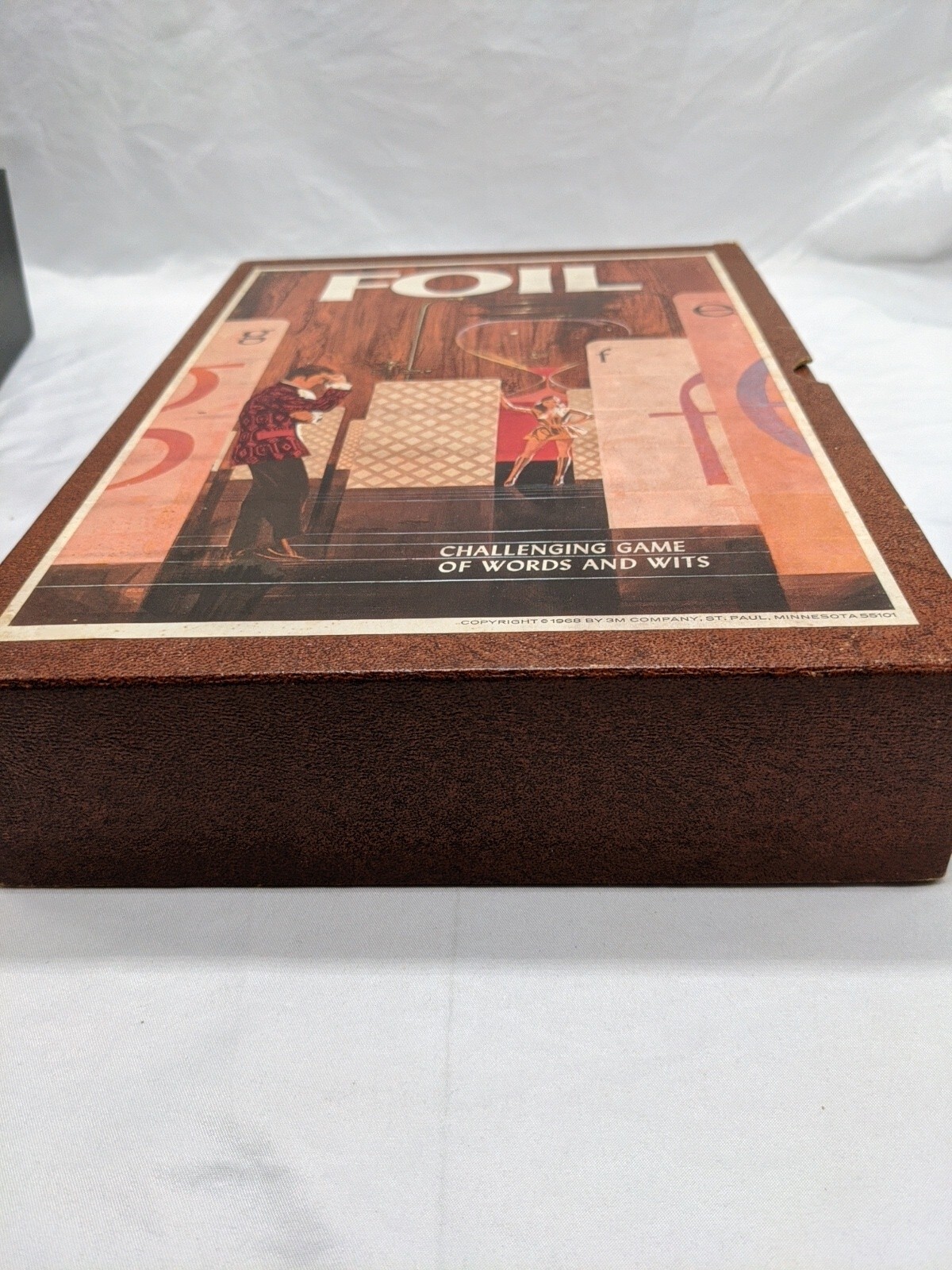 Foil Challenging Game Of Words And Wits 3M Bookshelf Games Board Game Complete