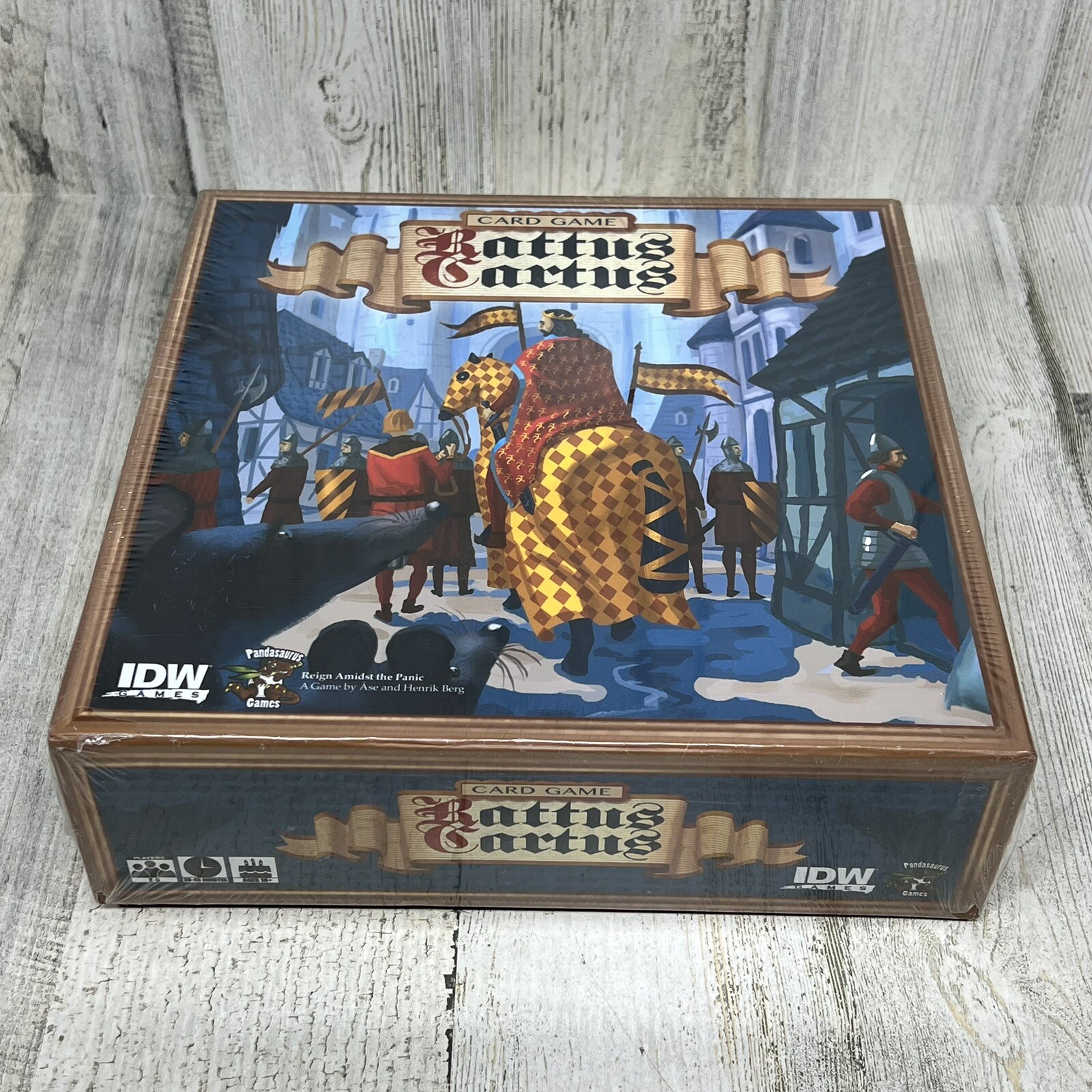 Rattus Cartus Deck Building Strategy Card Board Game – IDW Games – New / Sealed
