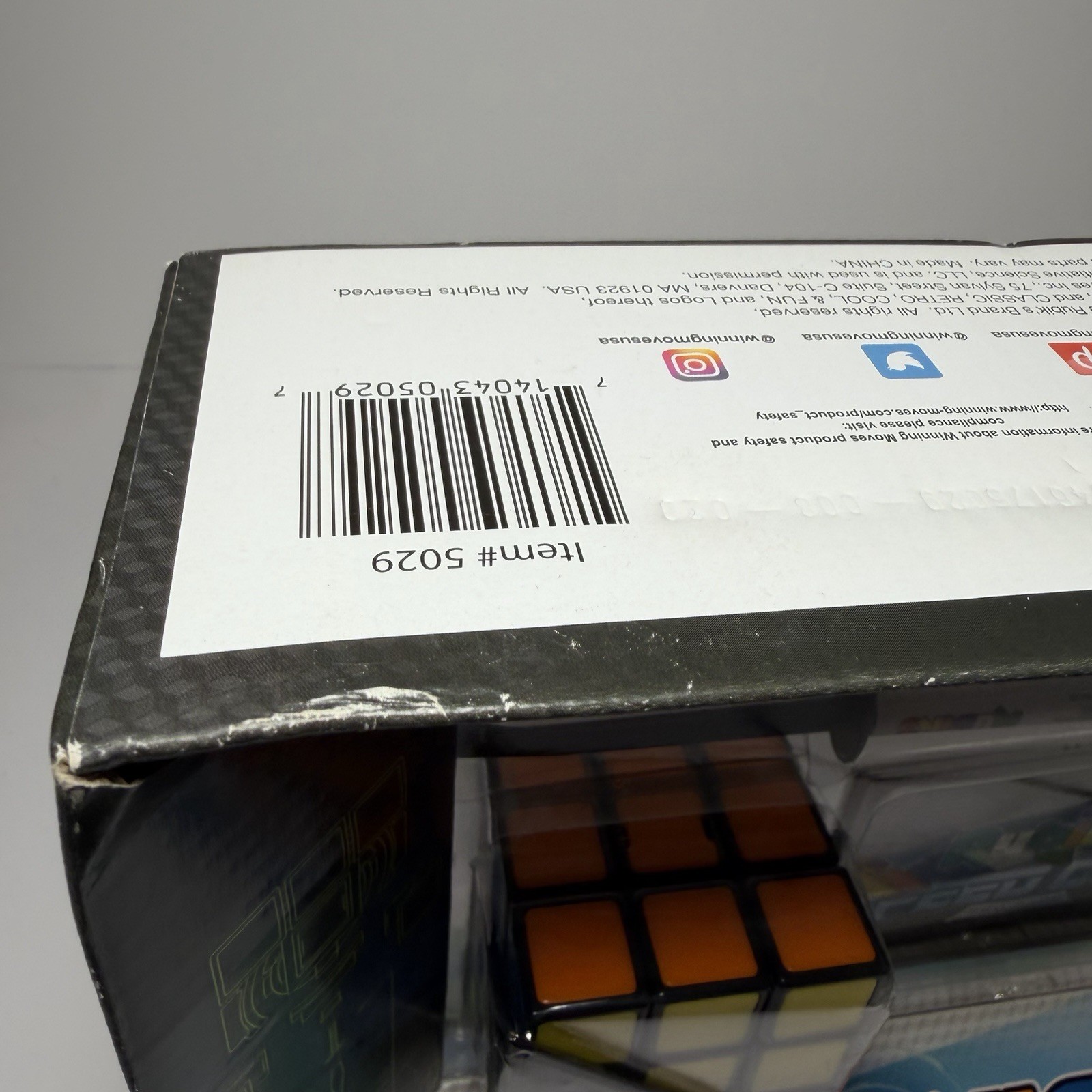 Rubik’s Speed Cube Pro Pack Kit Winning Moves Games New In Damaged Box Cubing