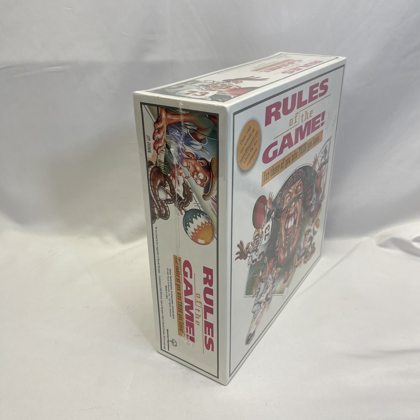 Rules of the Game Board Game New and Sealed Sporting Game Ages 10+