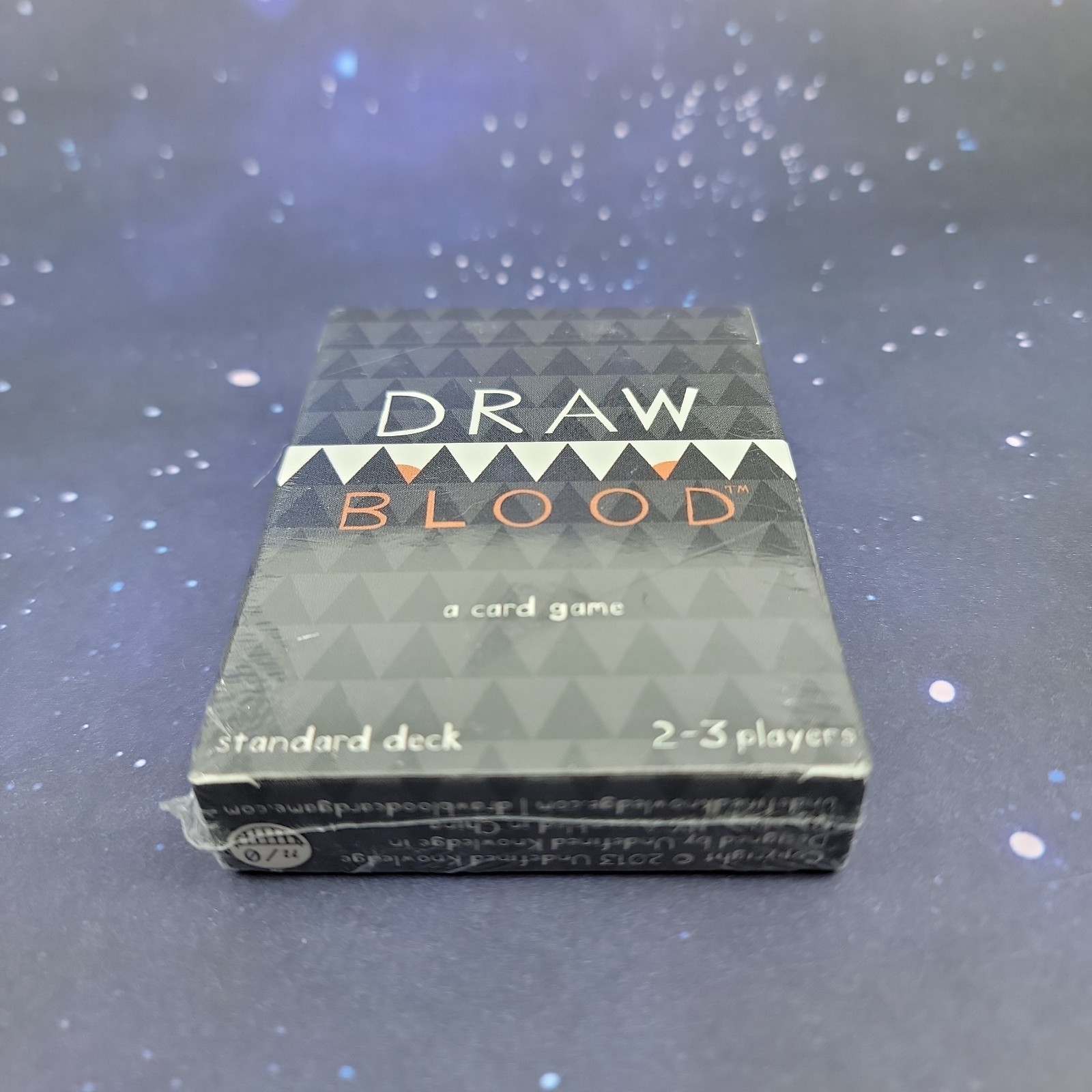 Draw Blood A Card Game Undefined Knowledge 2013 New Sealed Standard Deck