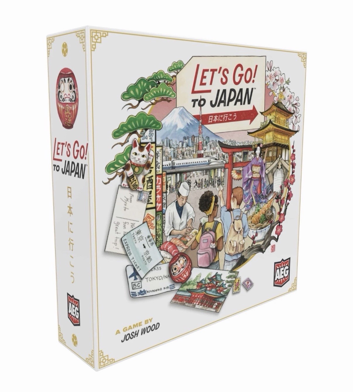 Let’s Go! To Japan – Travel Card Board Game by AEG – New & Sealed