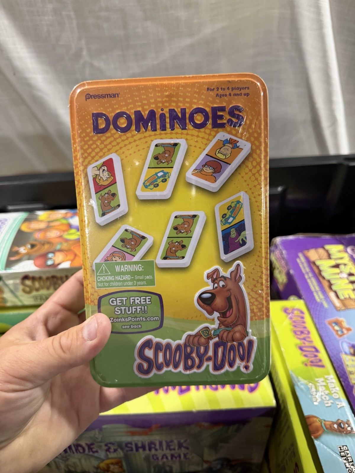 HUGE Scooby Doo Board Game Lot- 11 Games Sealed And Open, Vintage Lot Of Games