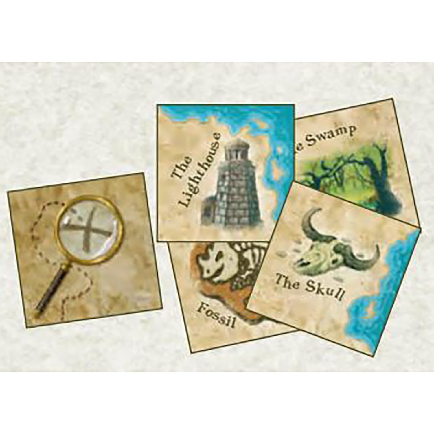 Rio Grande Games Morgan’s Magic Map Tile 9 inches x 9 x 2