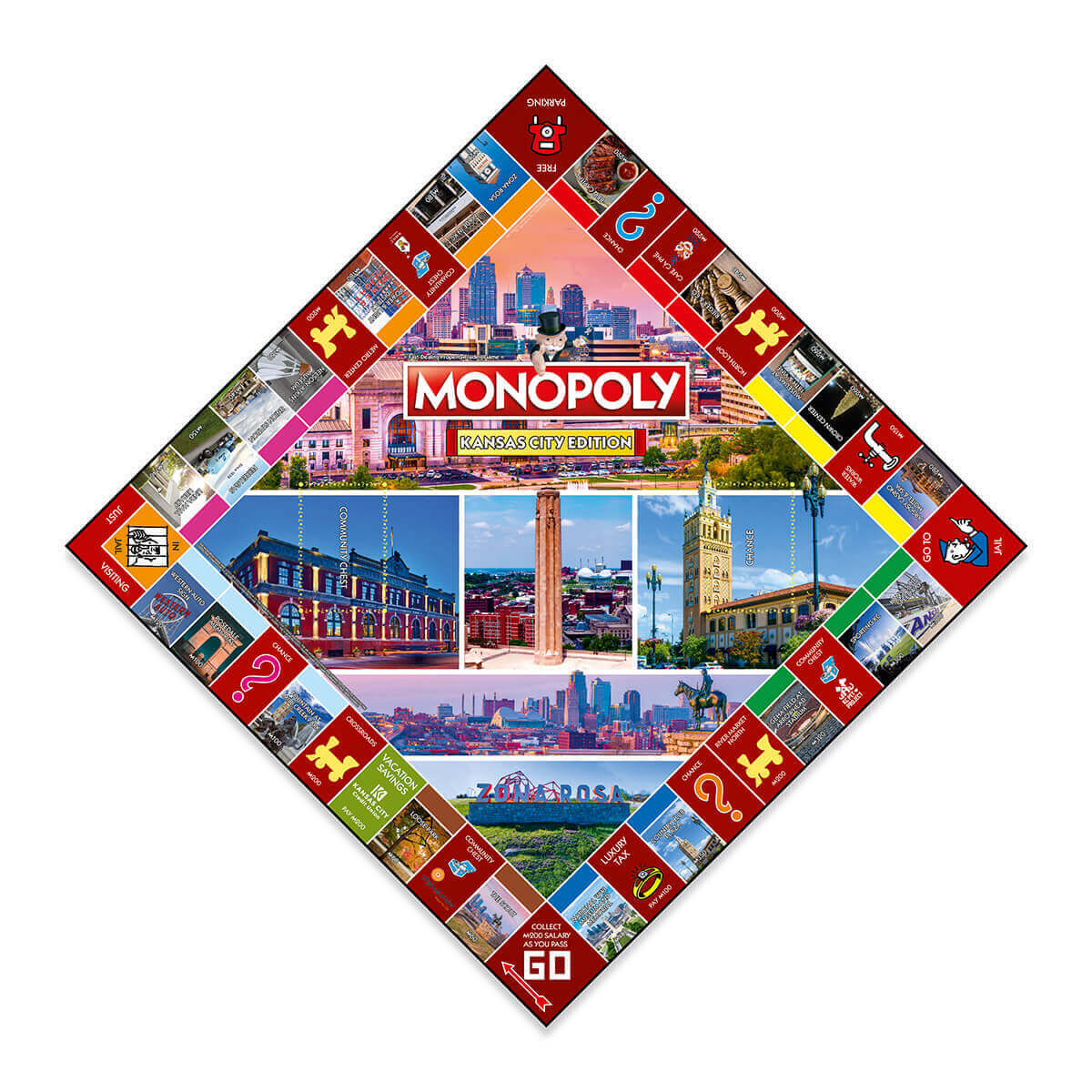 Kansas City Edition Monopoly Board Game – New & Sealed