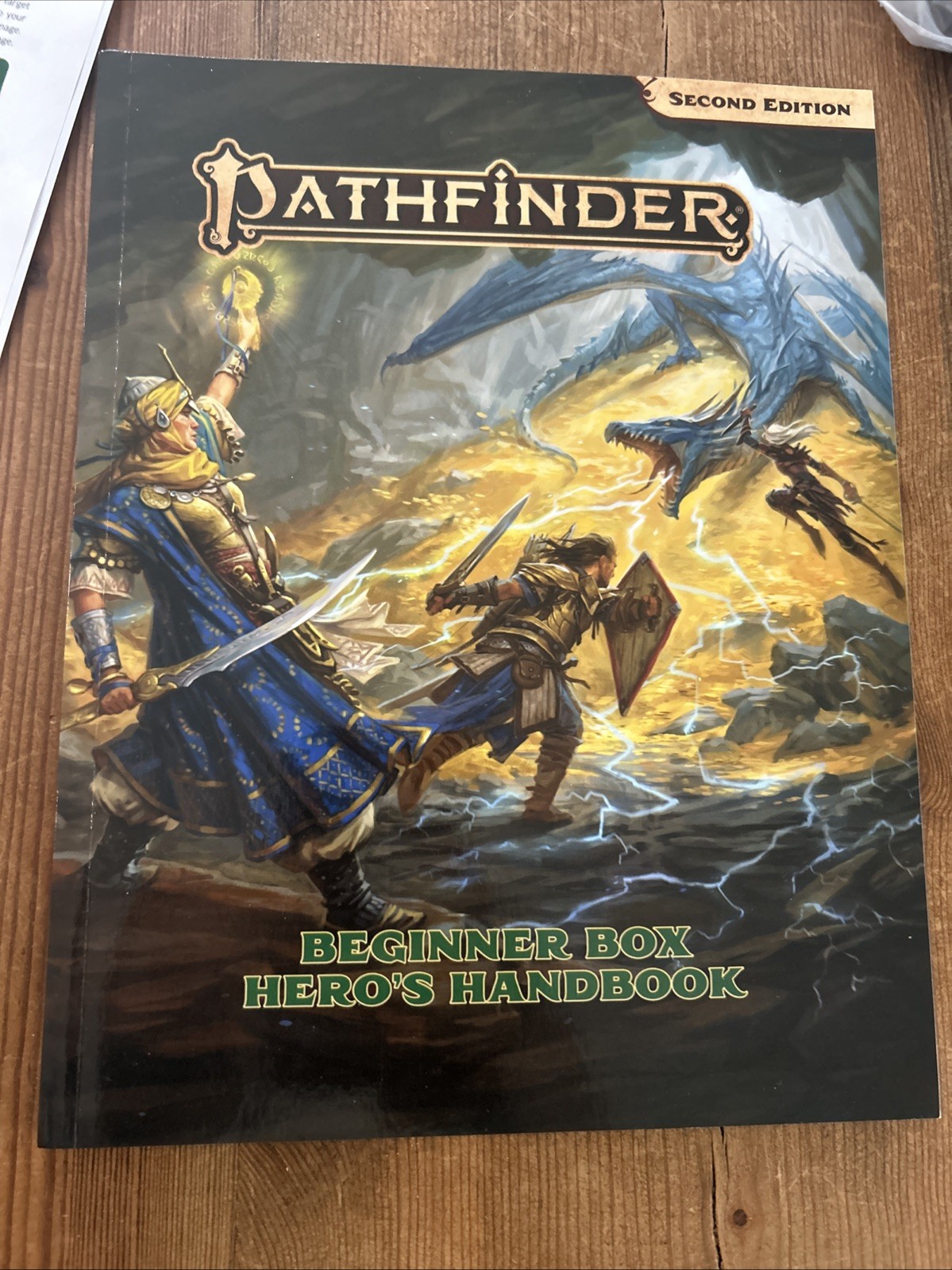 Pathfinder 2E: Beginner Box 2E, 4 Decks, Extra Character Printouts New Open Box