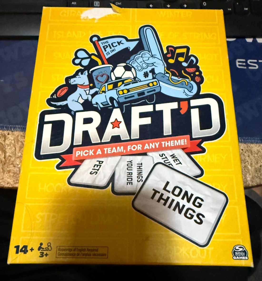 Draft’d, a Drafting Game for Everyone, Party Game, Night Game for College