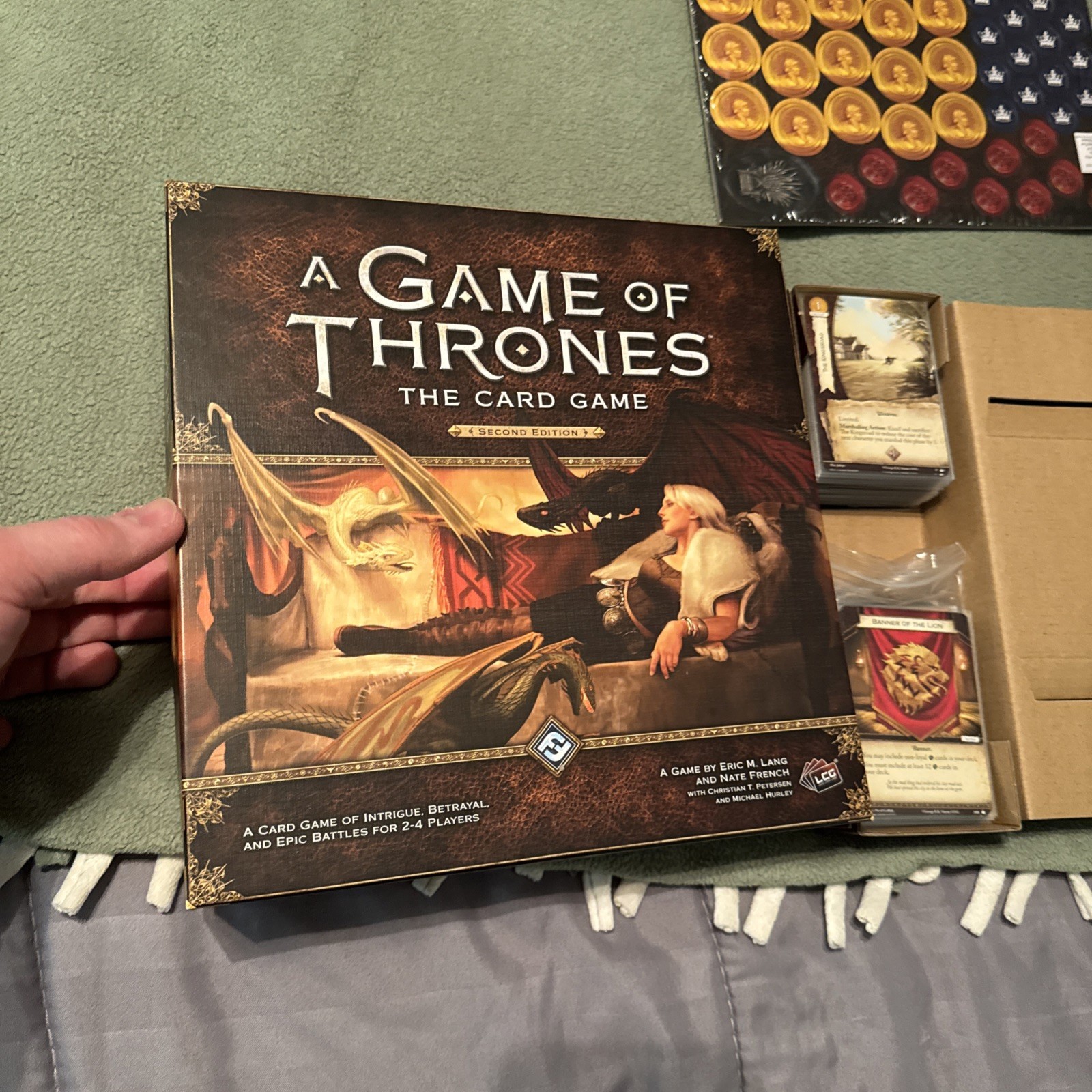 A Game of Thrones Card Game 2nd Edition – 2015 – Living Card Game – with Box
