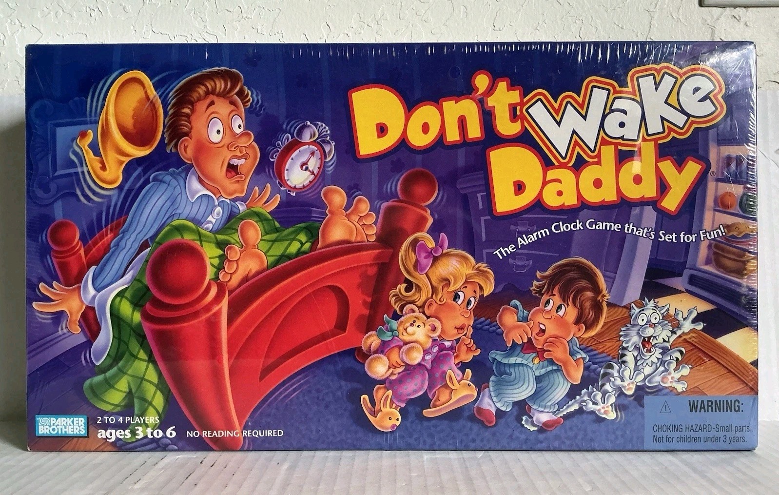 Don’t Wake Daddy Board Game Parker Brothers Hasbro 1997 NEW NOS