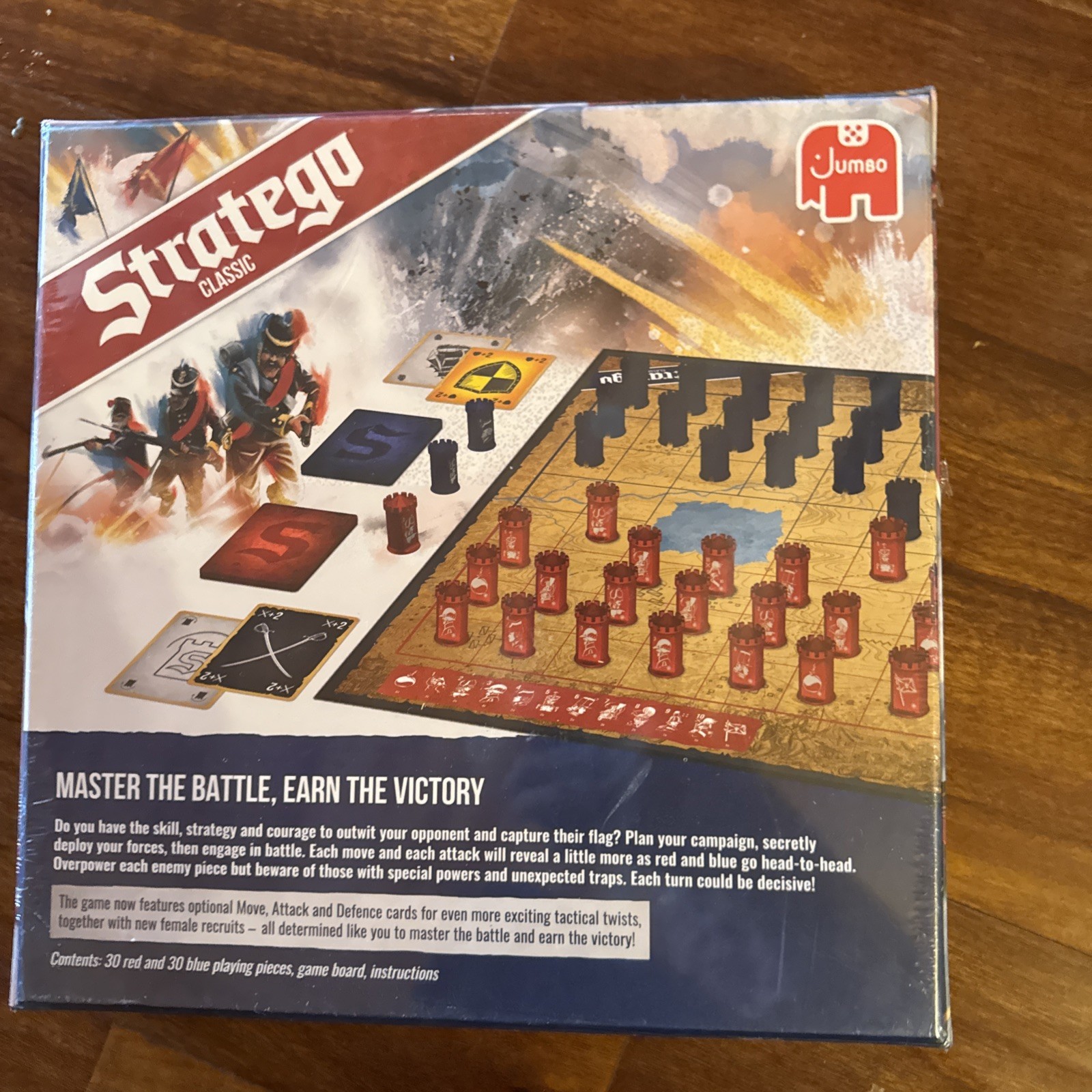 NEW & SEALED! Stratego Classic Board Game War Strategy Game With Battle Cards