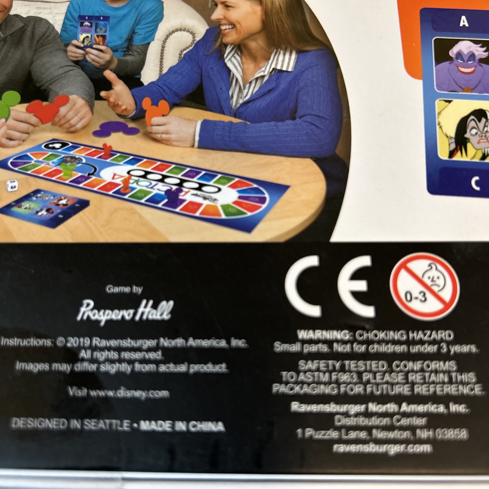 Pictopia Disney Edition The Ultimate Picture Trivia Family Game Ravensburger New