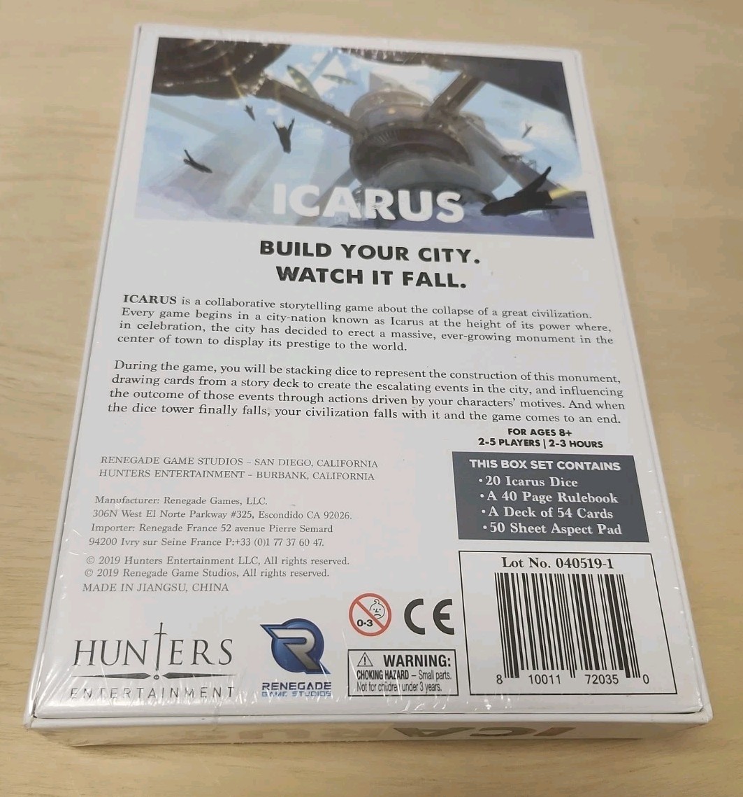 Renegade Dicegame Icarus Box SW (New)