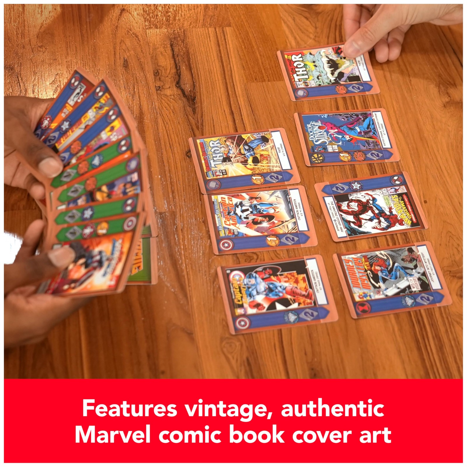 Marvel Comic Hunters Card Game – Strategy for 1-4 Players, Ages 14+