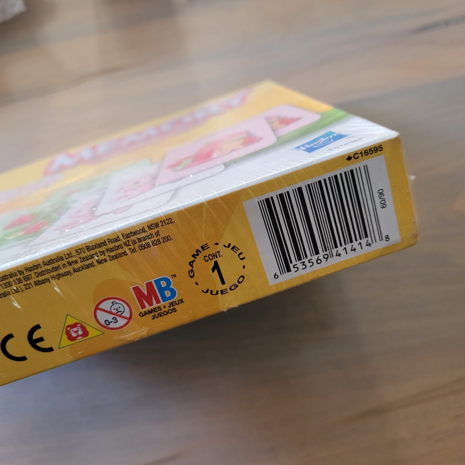 Strawberry Shortcake Memory Matching Game Hasbro Preschool, Sealed, Brand New