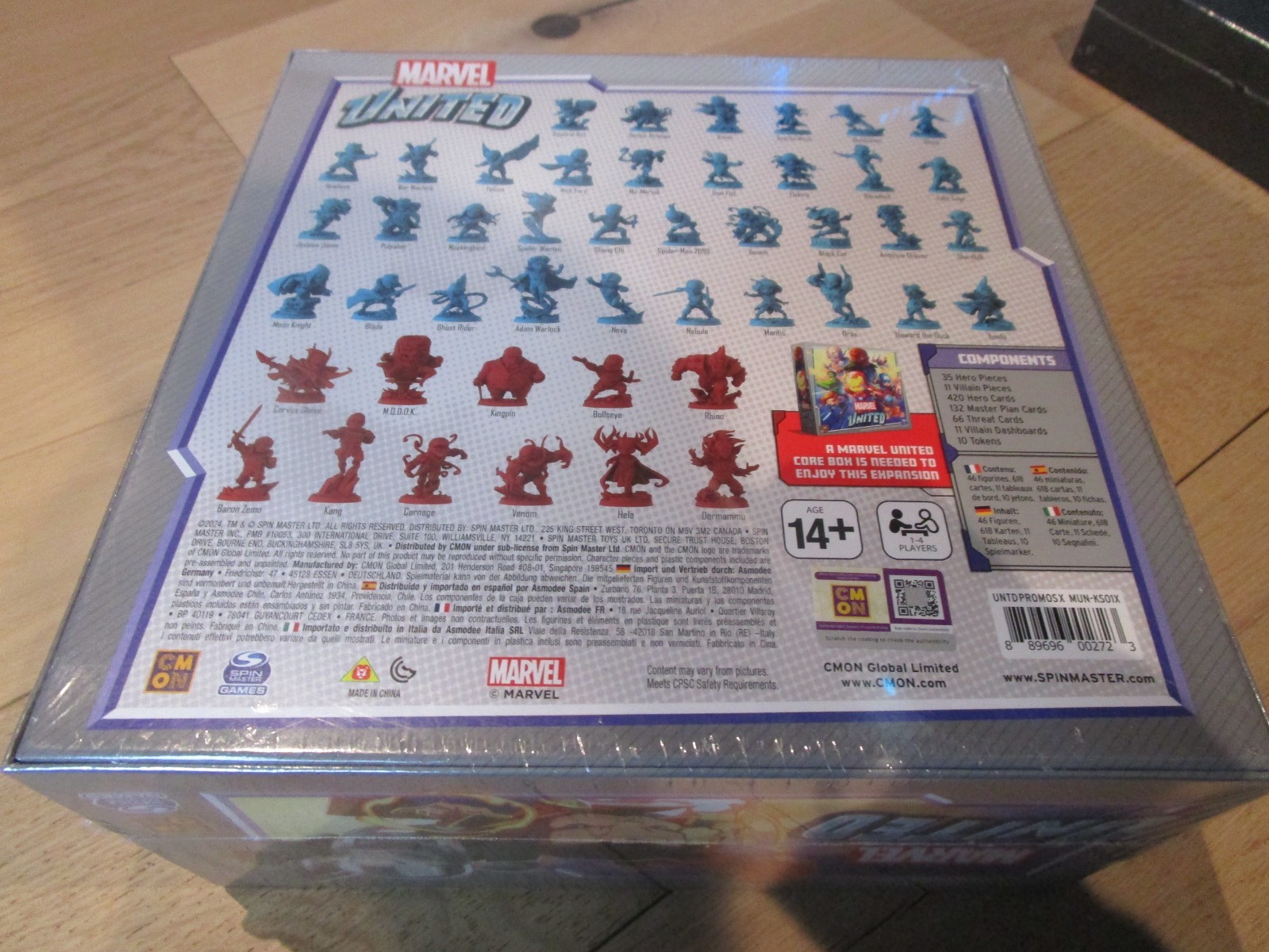 NEW Marvel United Promo Kickstarter Exclusive Stretch Goals Sealed CMON