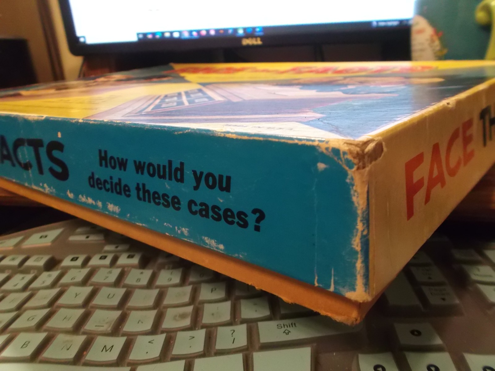 Face the Facts Board Game – Lowell Toys – 1961 – Complete