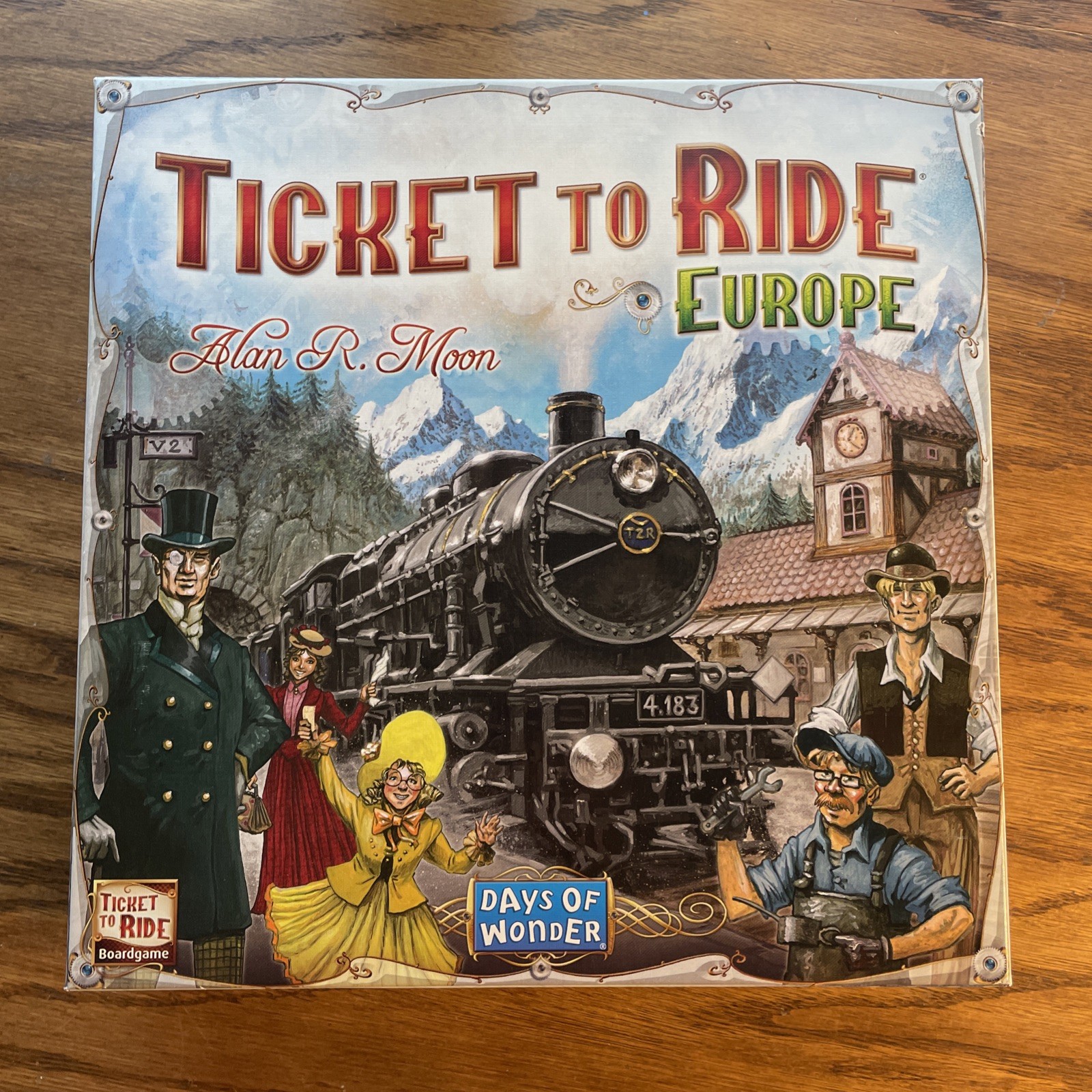 Days of Wonder Ticket to Ride Europe Board Game New In Open box