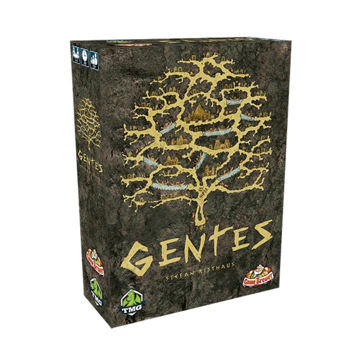 Tasty Minstrel Boardgame Gentes (2nd Ed) Box VG+/NM