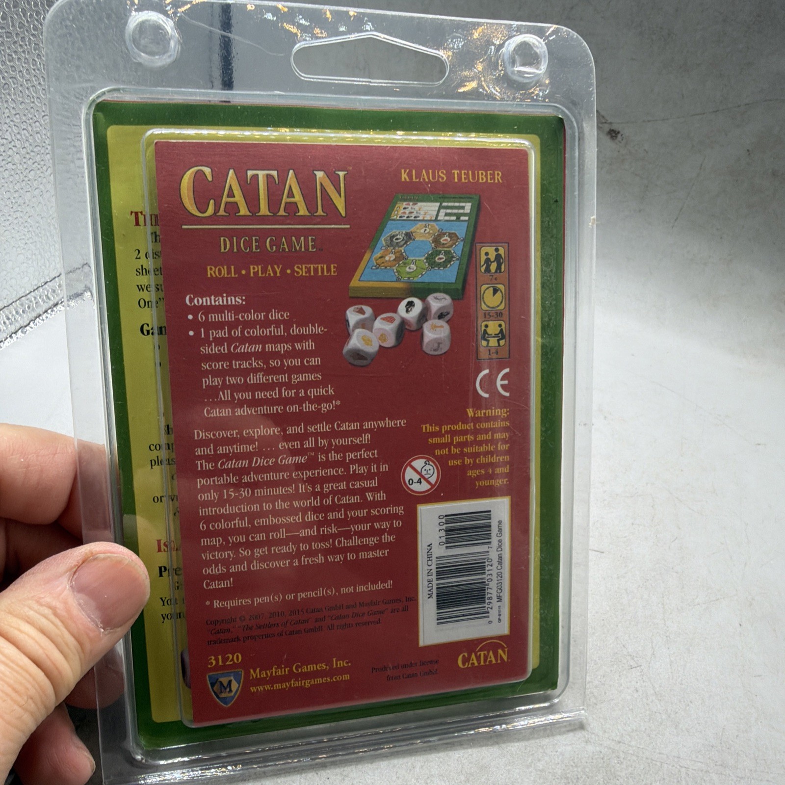 Catan Dice Game By Klaus Teuber’s 3120 Brand New Sealed Settlers Of Catan