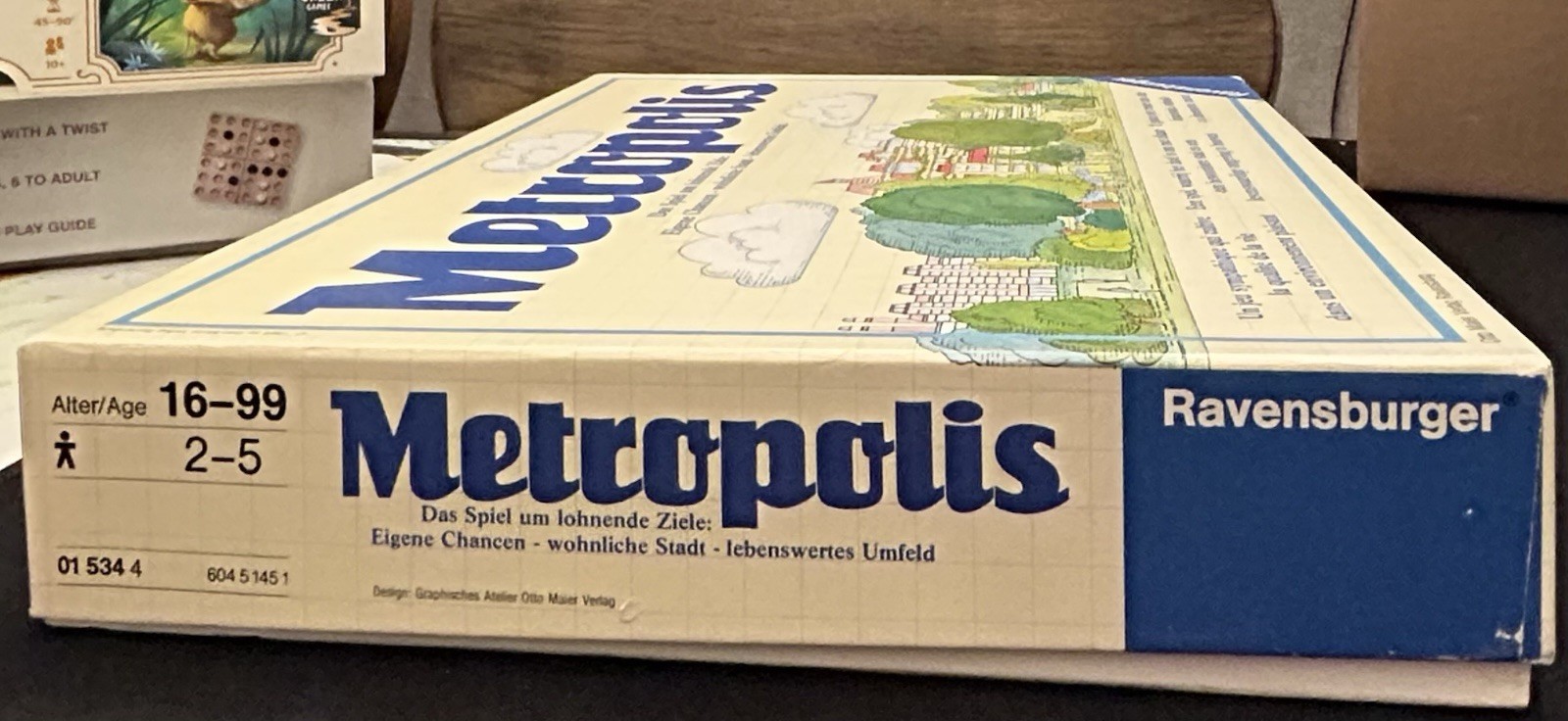 MTROPOLIS Board Game Ravensburger German, French, Italian, Dutch, English Rules