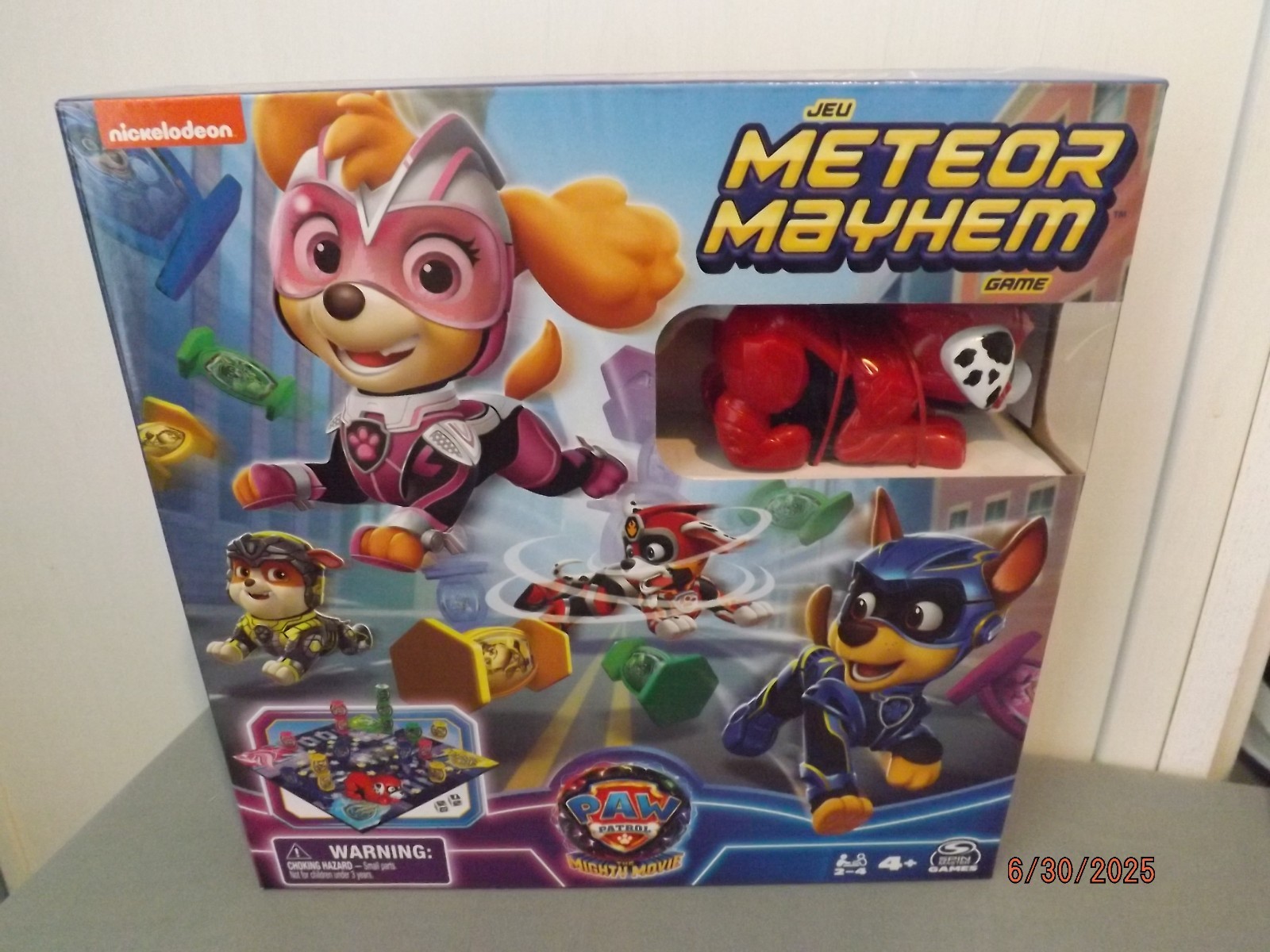 Nickelodeon Paw Patrol Meteor Mayhem Game NEW