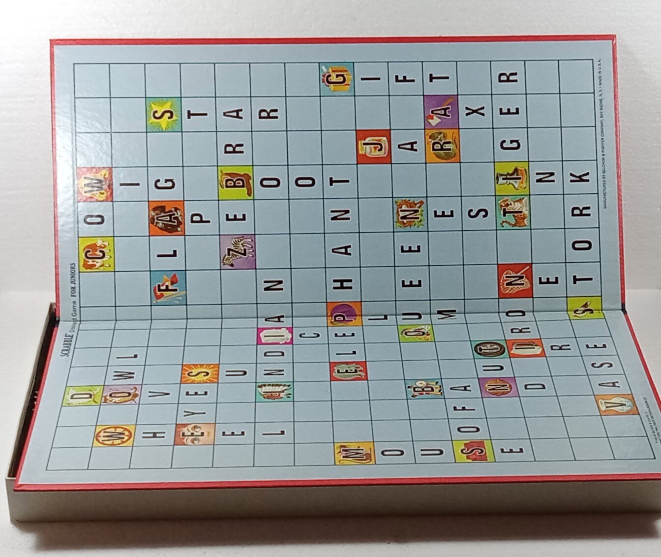 Scrabble for Juniors Crossword Game Edition Four Vintage 1975 Missing Book